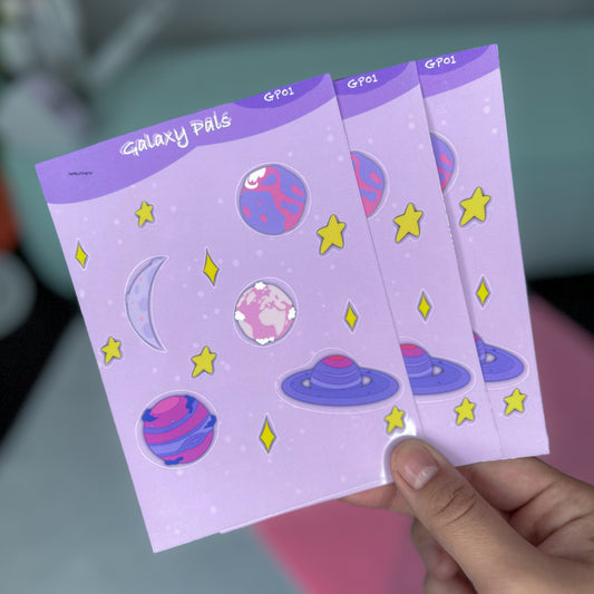 Galaxy Pals Sticker Sheet